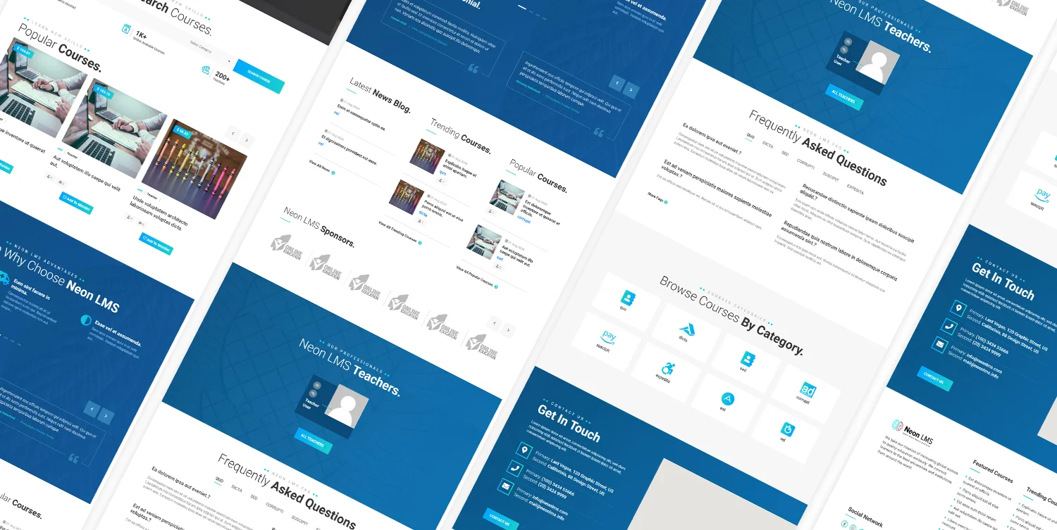 Conceptions de sites Web attrayantes Conceptions de sites Web attrayantes